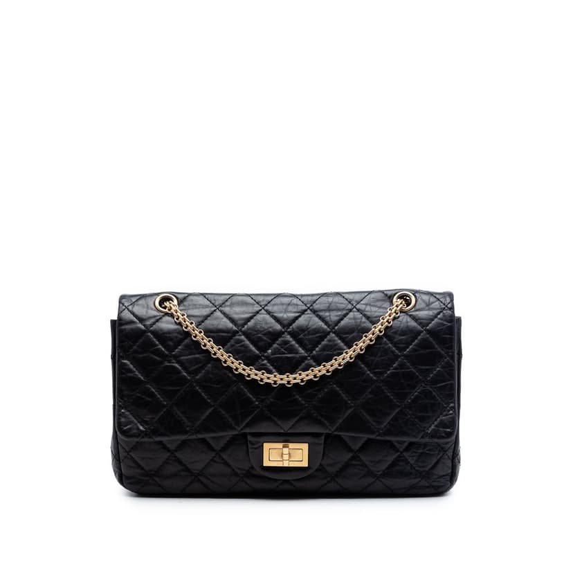 Chanel Quilted Aged Calfskin Reissue 2.55 Double Flap 227