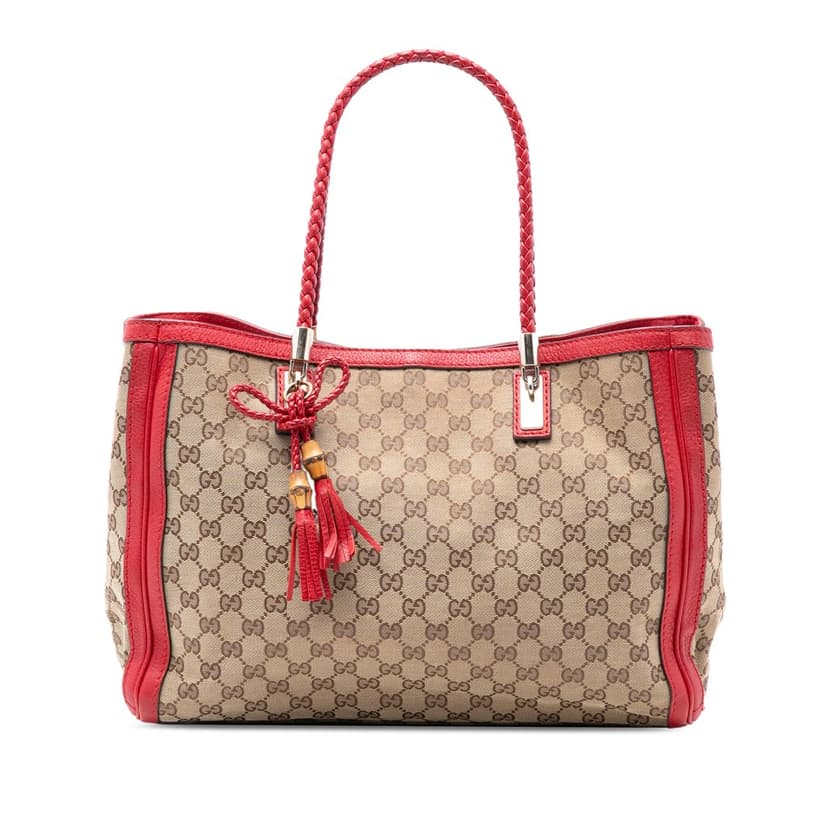 Gucci Medium GG Canvas Bella Tote