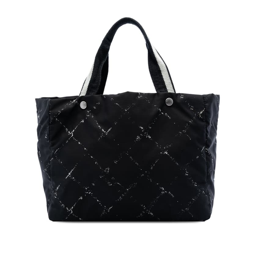 Chanel Old Travel Line Nylon Tote