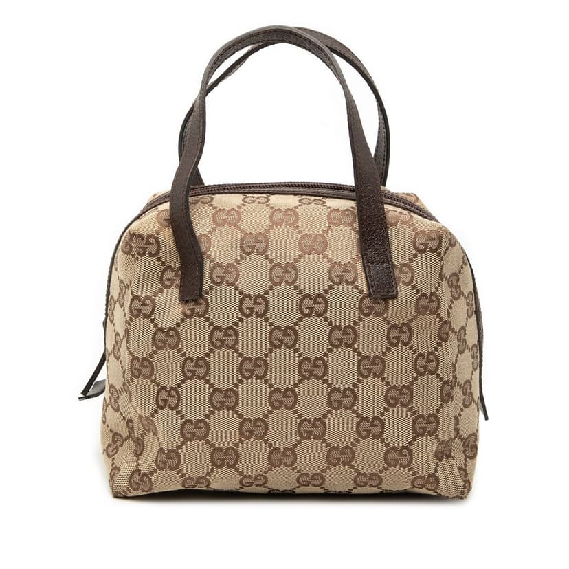 Gucci Mini GG Canvas Balthus Tofu Bag