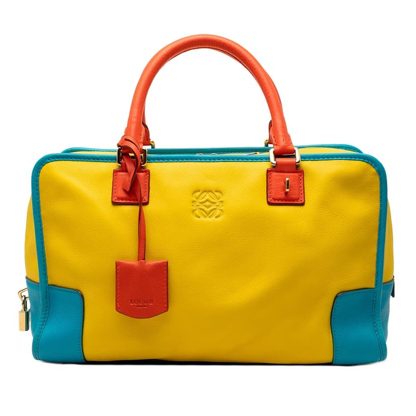 LOEWE Tricolor Leather Amazona 36