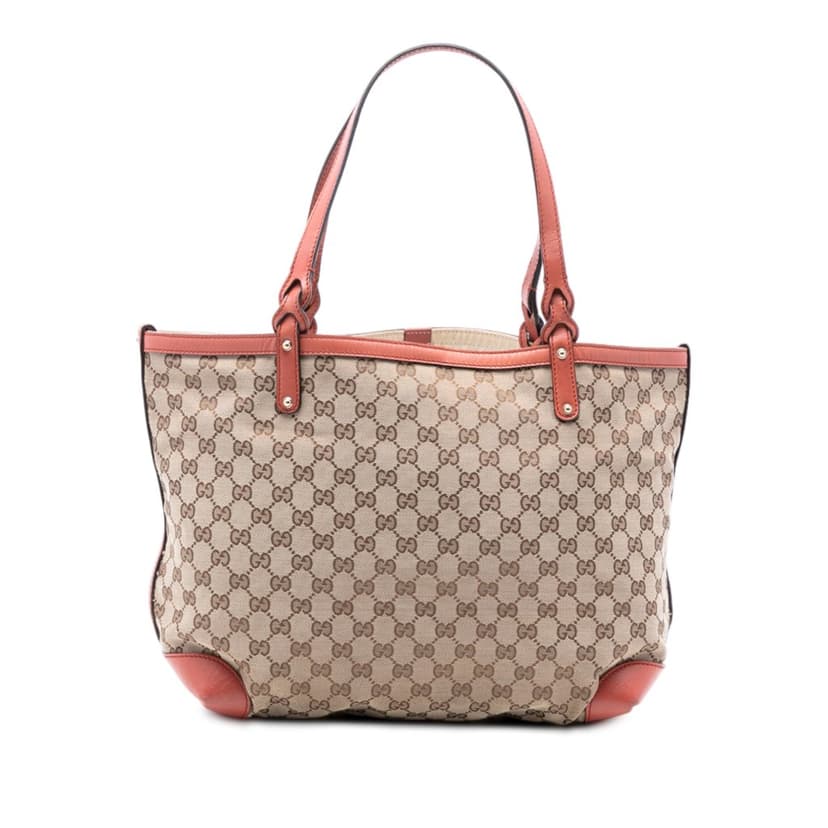 Gucci Medium GG Canvas Craft Tote