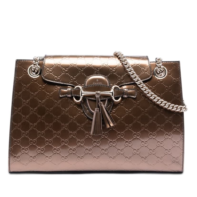 Gucci Large Guccissima Emily Shoulder Bag