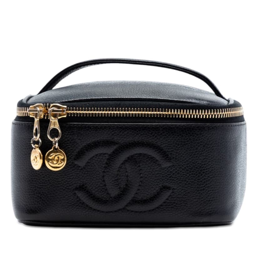 Chanel CC Caviar Vanity Case