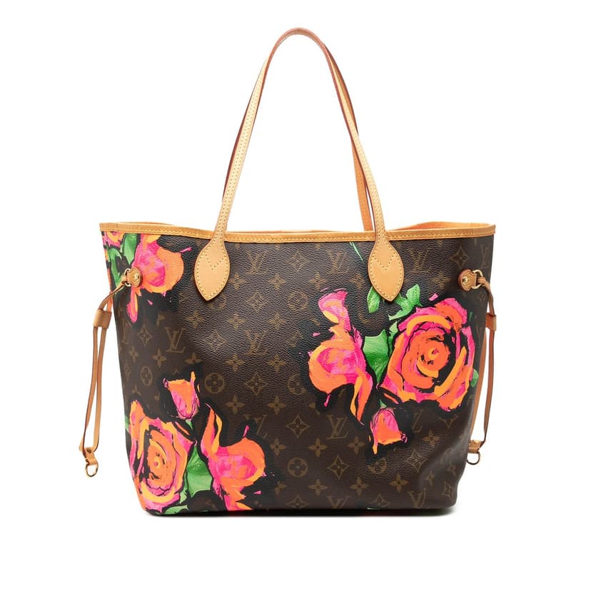Louis Vuitton Monogram Roses Neverfull MM
