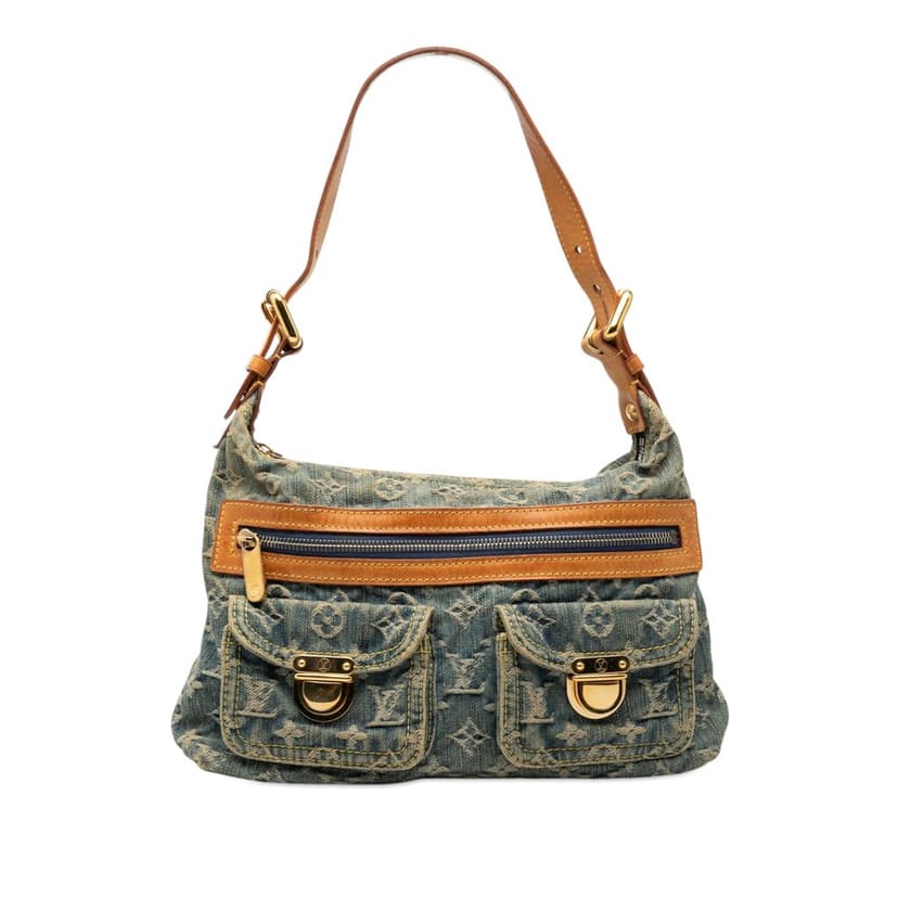 Louis Vuitton Monogram Denim Baggy PM