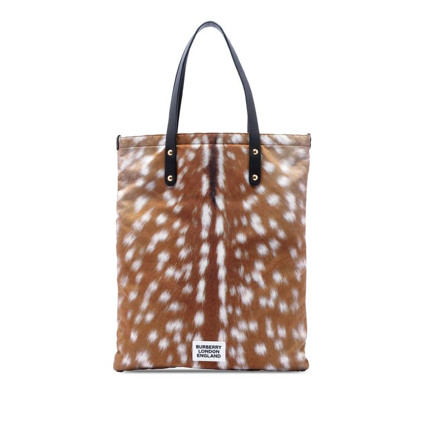Burberry Pony Hair Tote
