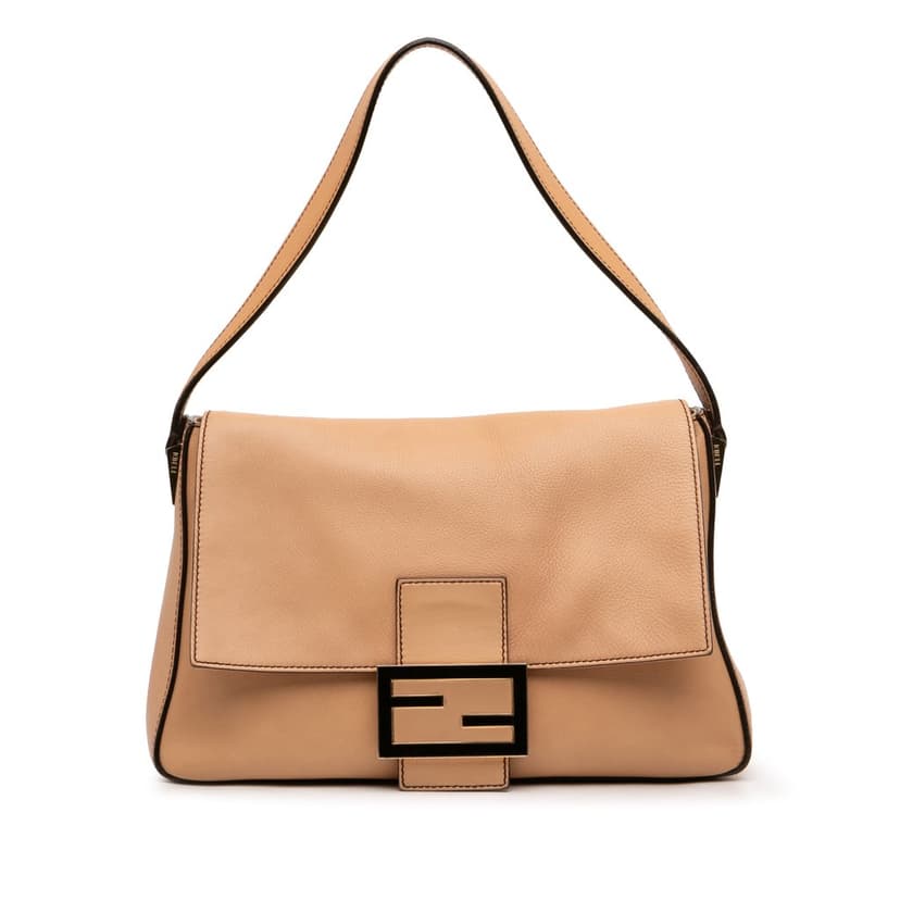 Fendi Large Calfskin Mamma Forever Shoulder Bag