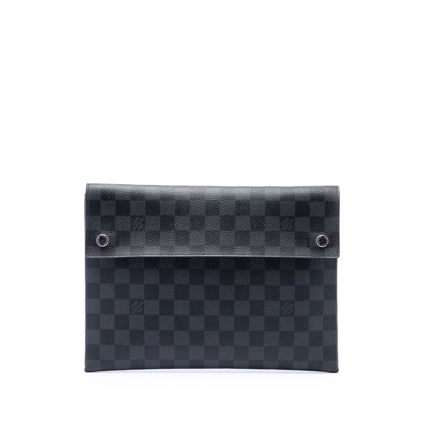 Louis Vuitton Damier Graphite Alpha Triple Pochette