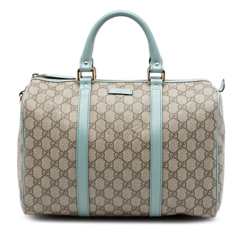Gucci Medium GG Supreme Joy Boston Bag