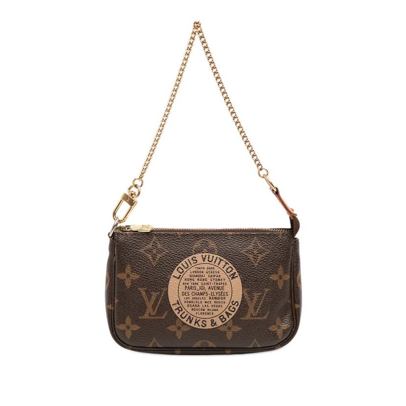 Louis Vuitton حقائب وصناديق صغيرة مزينة بشعار الأحرف الأولى