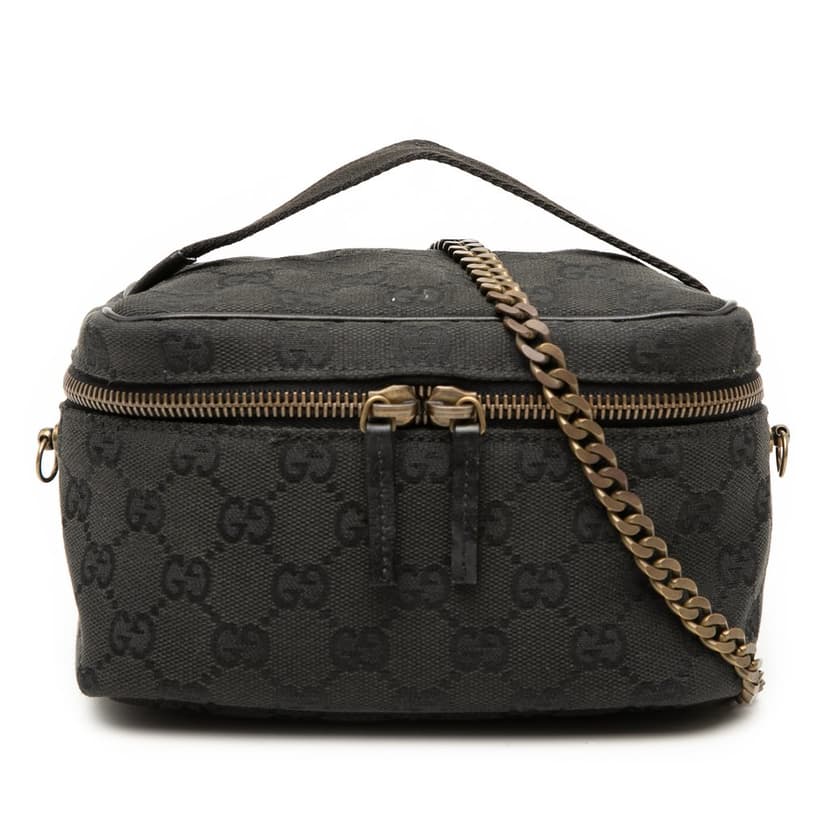 Gucci GG Canvas Vanity Bag