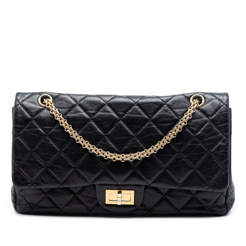 Chanel Quilted Aged Calfskin Reissue 2.55 Double Flap 227