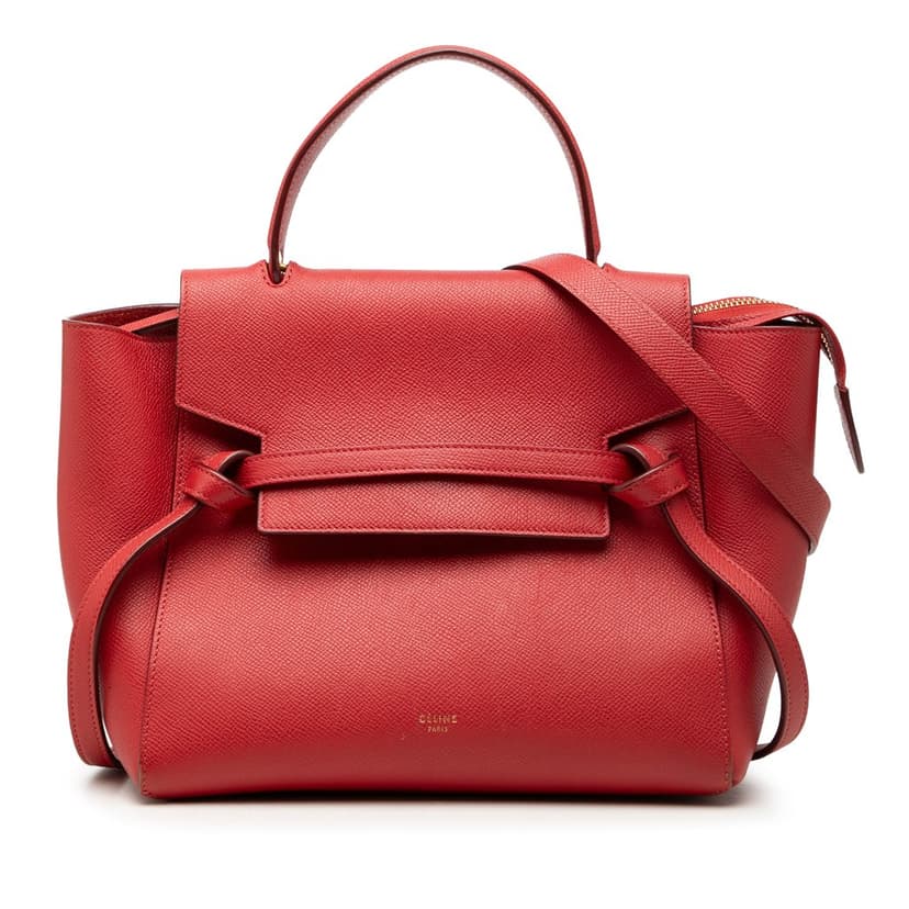 Celine Micro Grained Calfskin Belt Bag