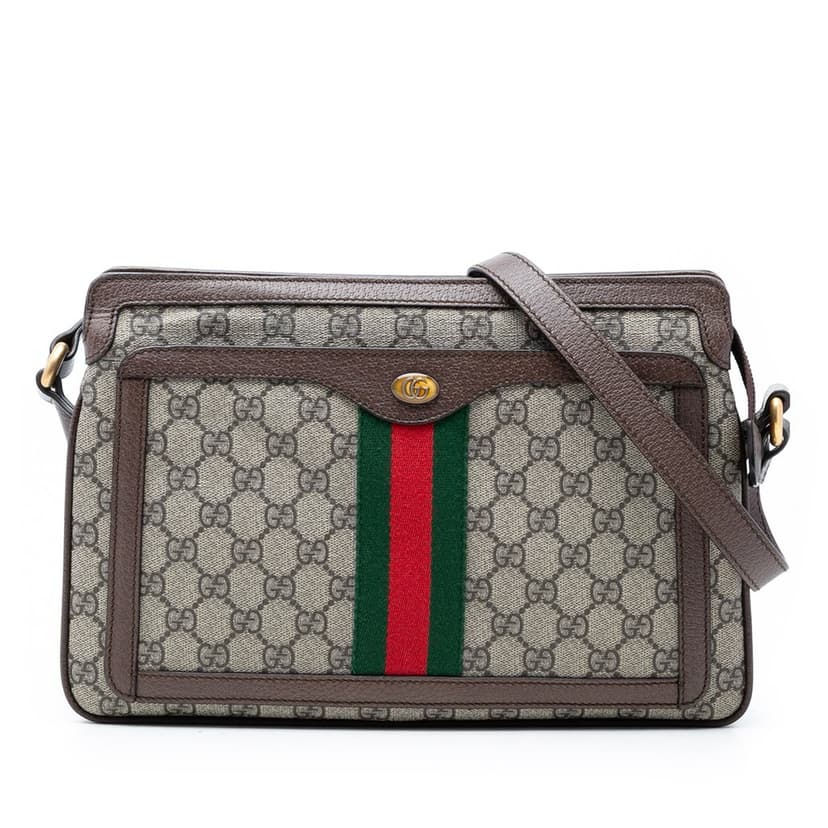 Gucci Medium GG Supreme Web Ophidia Crossbody