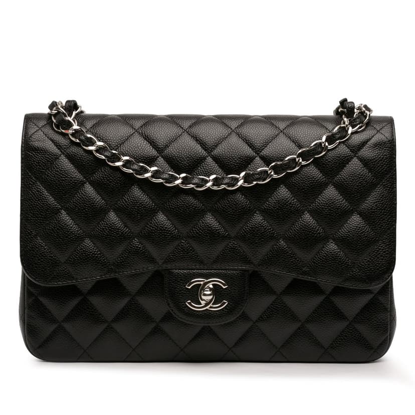 Chanel Jumbo Classic Caviar Double Flap