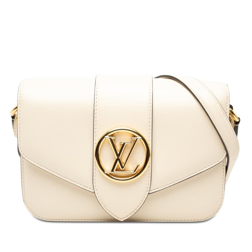 Louis Vuitton Calfskin LV Pont 9 Soft MM