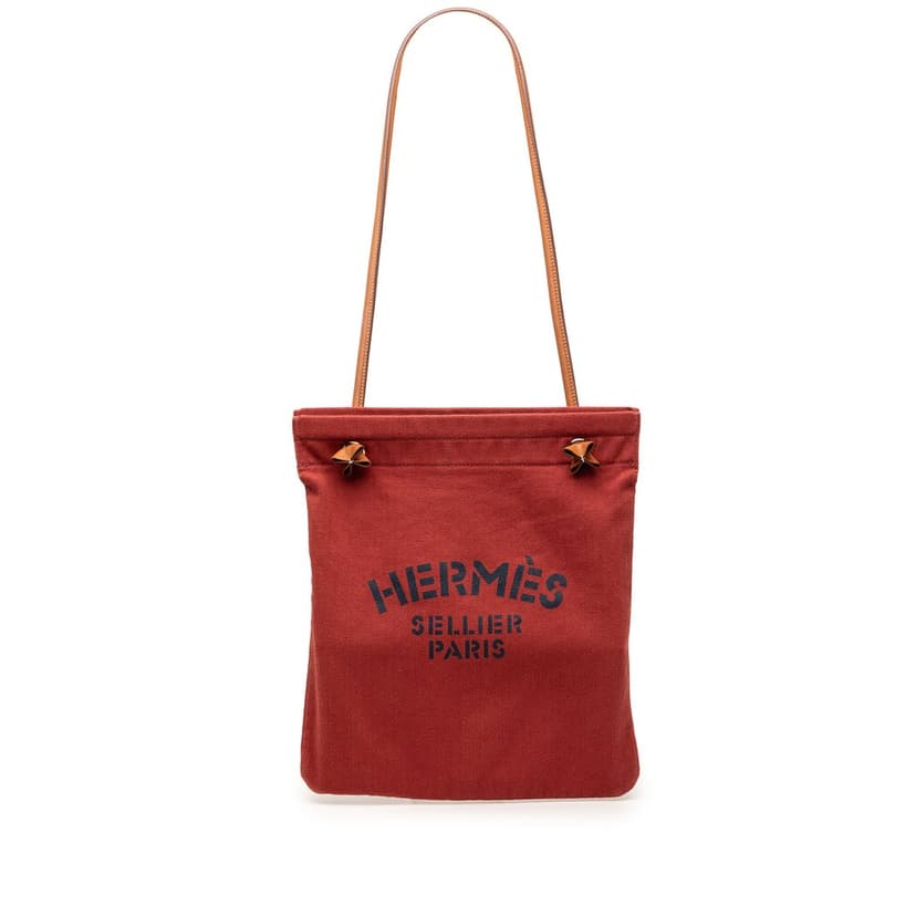 Hermès Toile Aline Grooming Bag MM
