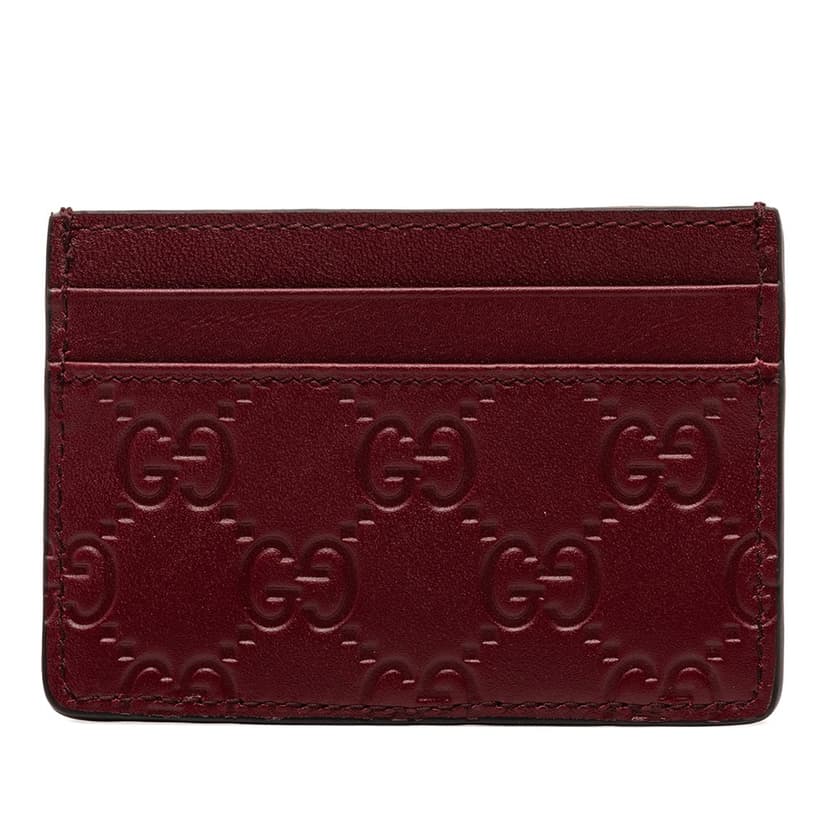 Gucci Guccissima Card Holder