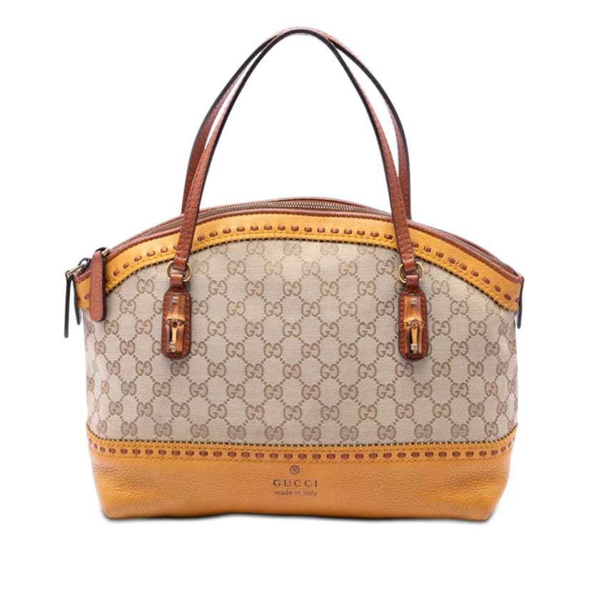 Gucci GG Canvas Laidback Crafty Handbag
