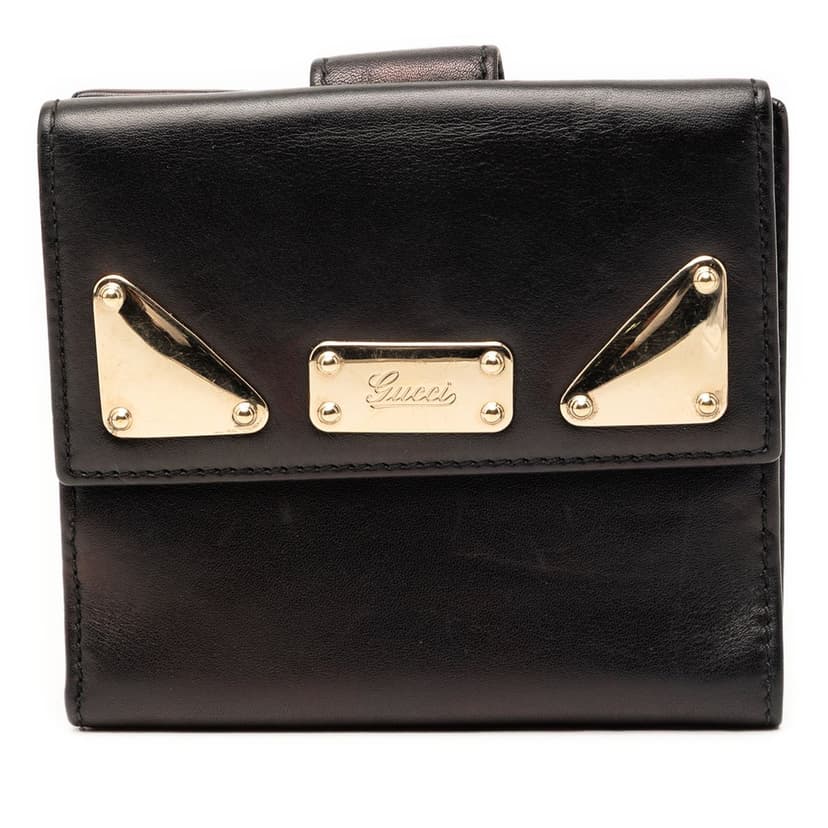 Gucci Calfskin Indy Bifold Wallet