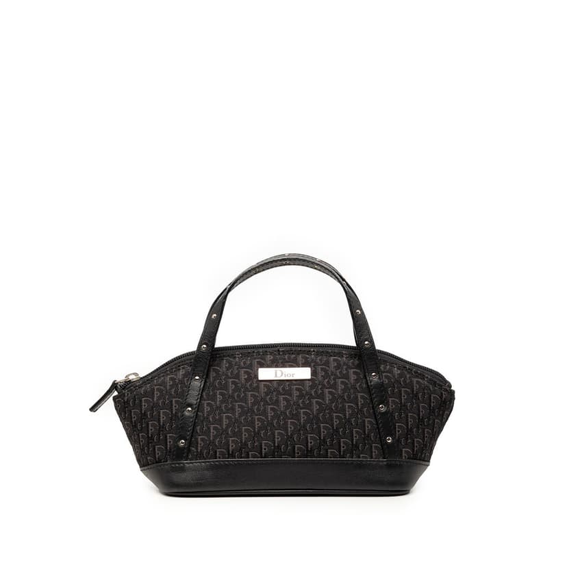 Dior Mini Diorissimo Trotter Canvas Street Chic Handbag