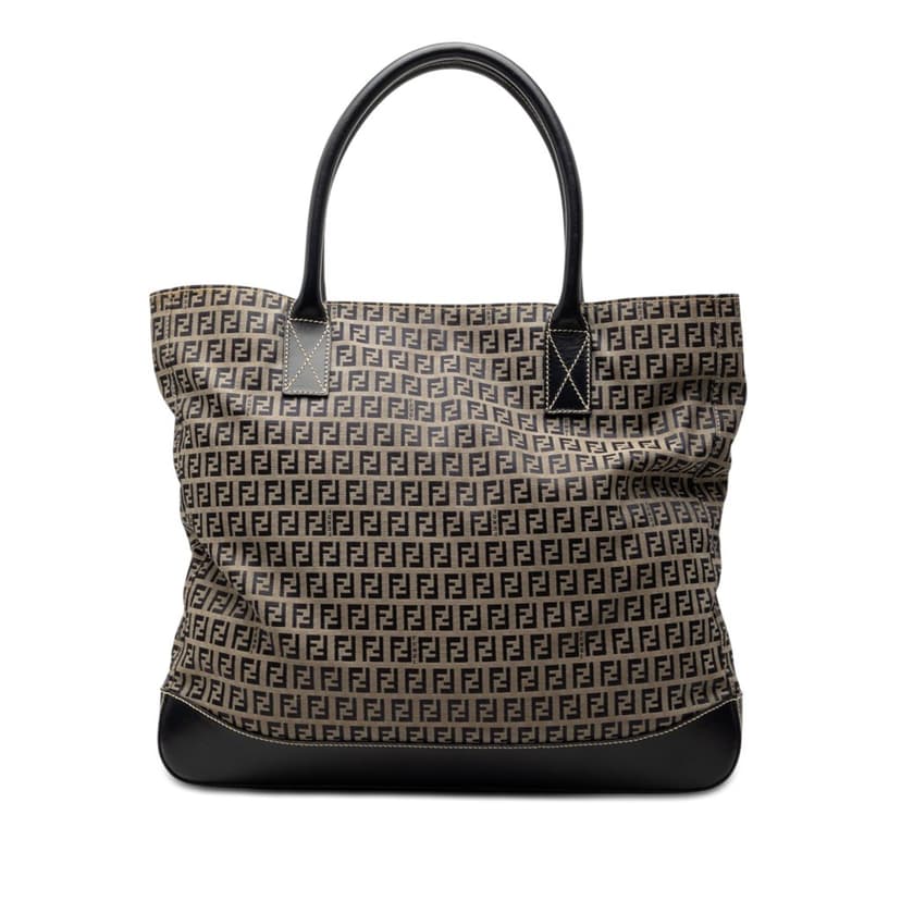 Fendi Zucchino Canvas Tote