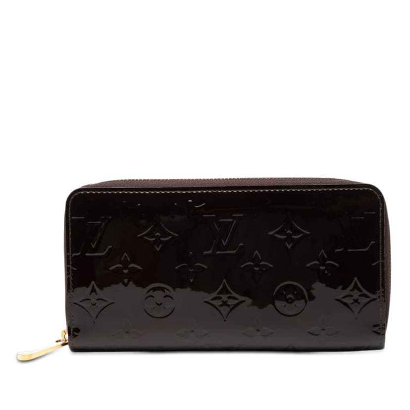 Louis Vuitton Monogram Vernis Zippy Long Wallet