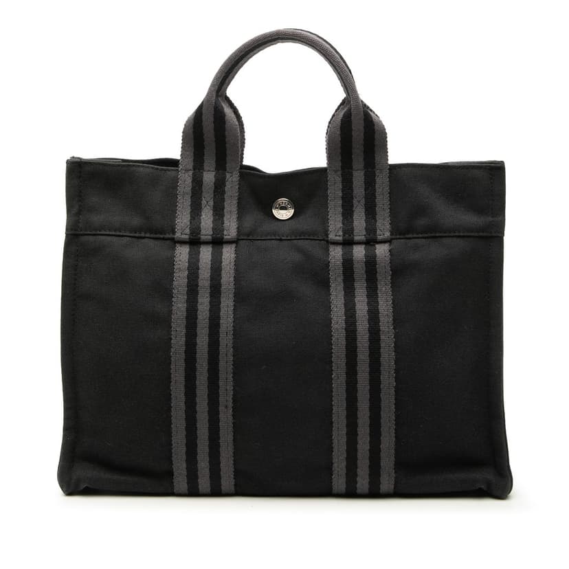 Hermès Canvas Fourre Tout PM
