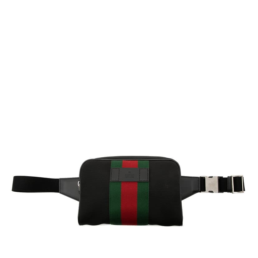 Gucci Canvas Techno Web Belt Bag
