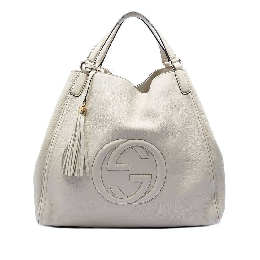 Gucci Large Leather Soho Cellarius Tote