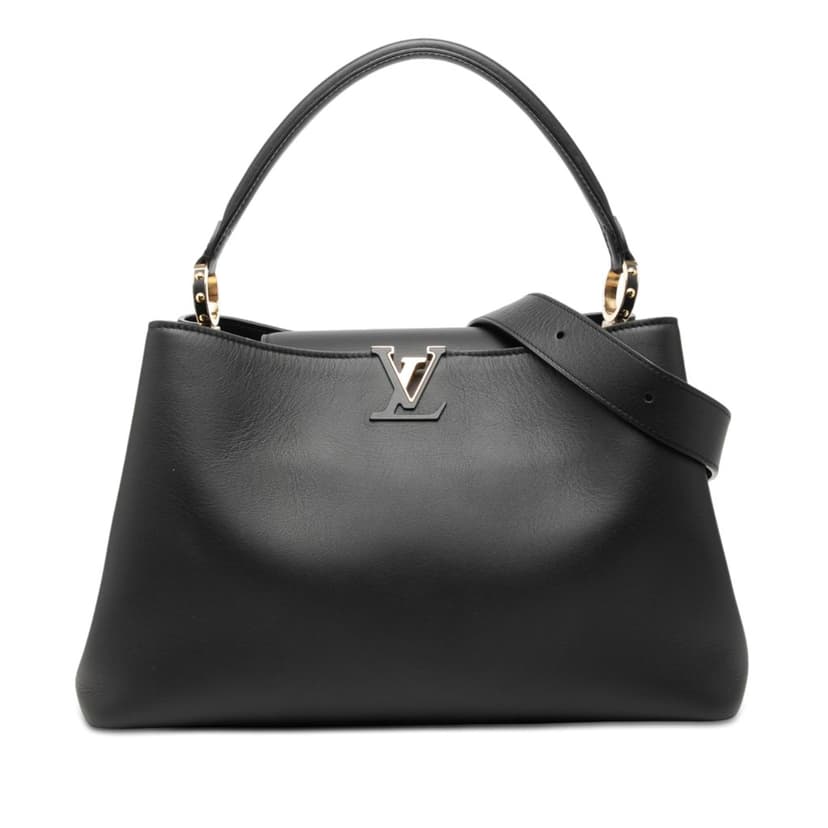 Louis Vuitton Smooth Taurillon Capucines Souple GM