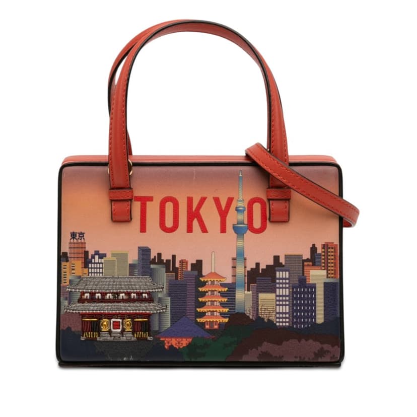 Loewe Small Leather Tokyo Postal Top Handle Bag