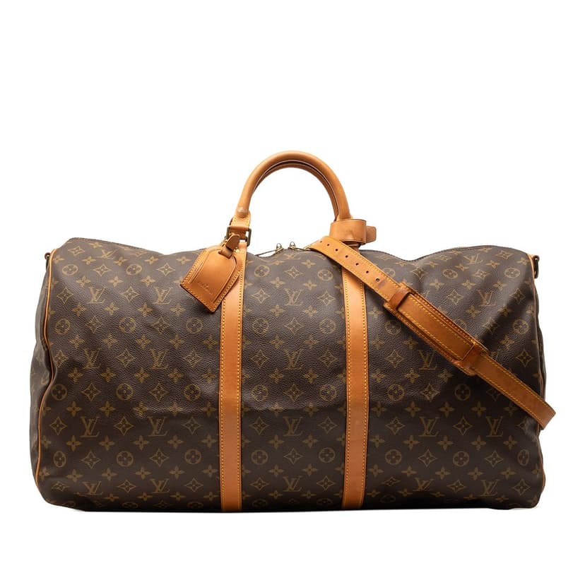 Louis Vuitton Monogram Keepall Bandouliere 60