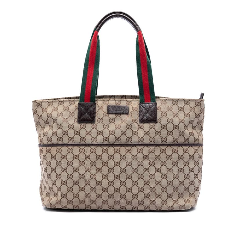 Gucci حقيبة قماشية من جي جي