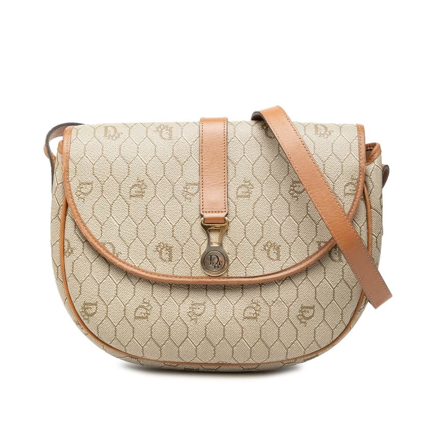Dior Honeycomb Coated Canvas Crossbody