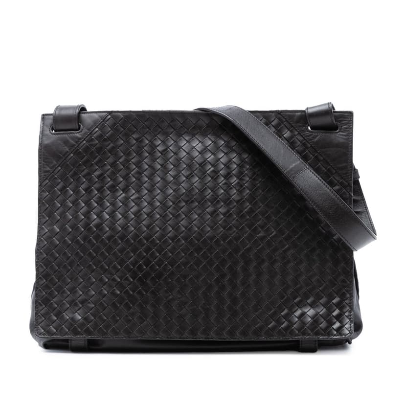 Bottega Veneta Nappa Intrecciato Messenger Bag