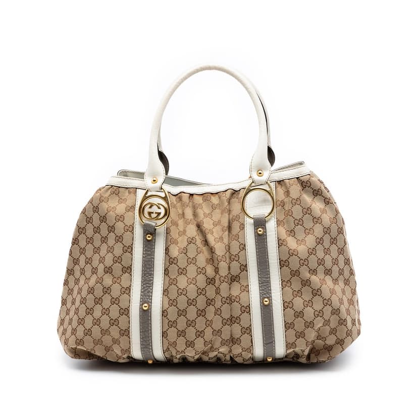 Gucci GG Canvas Interlocking G Tote