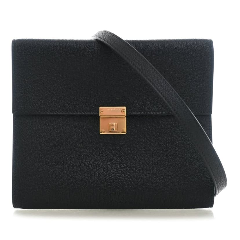 Hermès Chevre Mysore Clic 16 Wallet On Strap