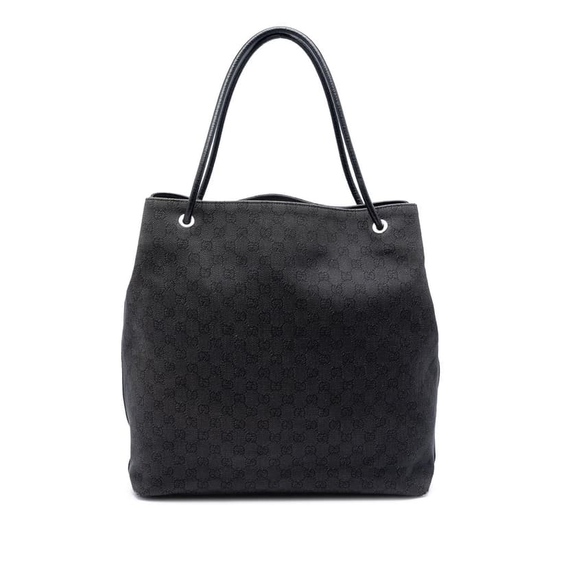 Gucci Large GG Denim Gifford Tote