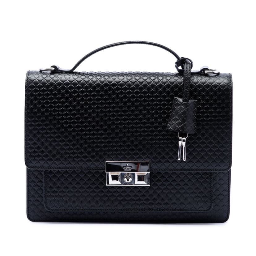 Gucci Diamante Calfskin Business Bag