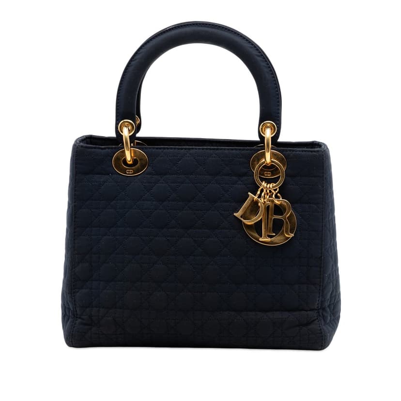 Dior ليدي ديور متوسطة الحجم من النايلون الميكروكاناج