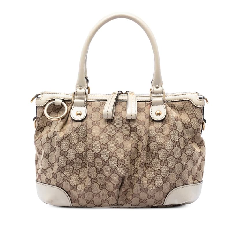 Gucci GG Canvas Sukey Satchel