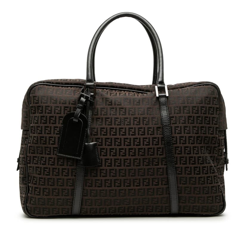 Fendi Zucchino Canvas Travel Bag