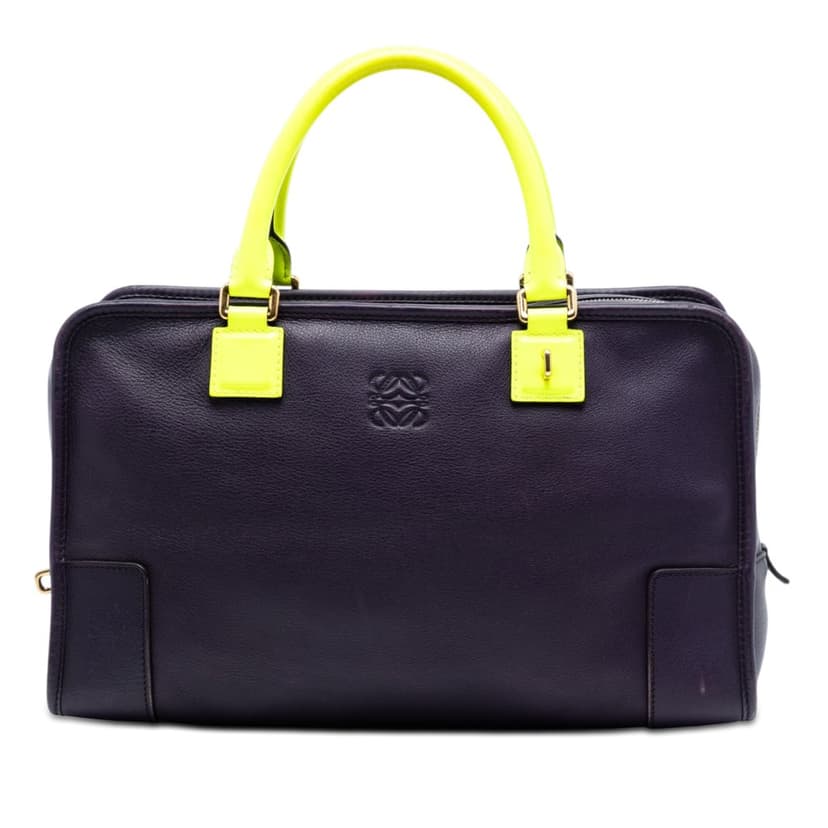 Loewe إصدار خاص من جلد الماعز ثنائي اللون أمازونا 36