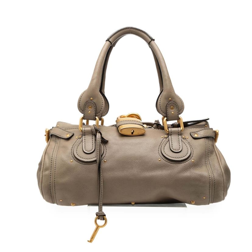 Chloé Medium Leather Paddington Handbag
