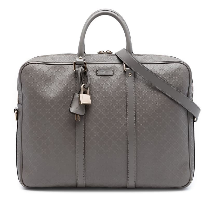 Gucci Diamante Calfskin Business Bag