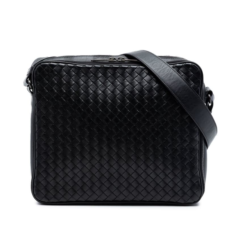 Bottega Veneta Nappa Intrecciato Messenger Bag