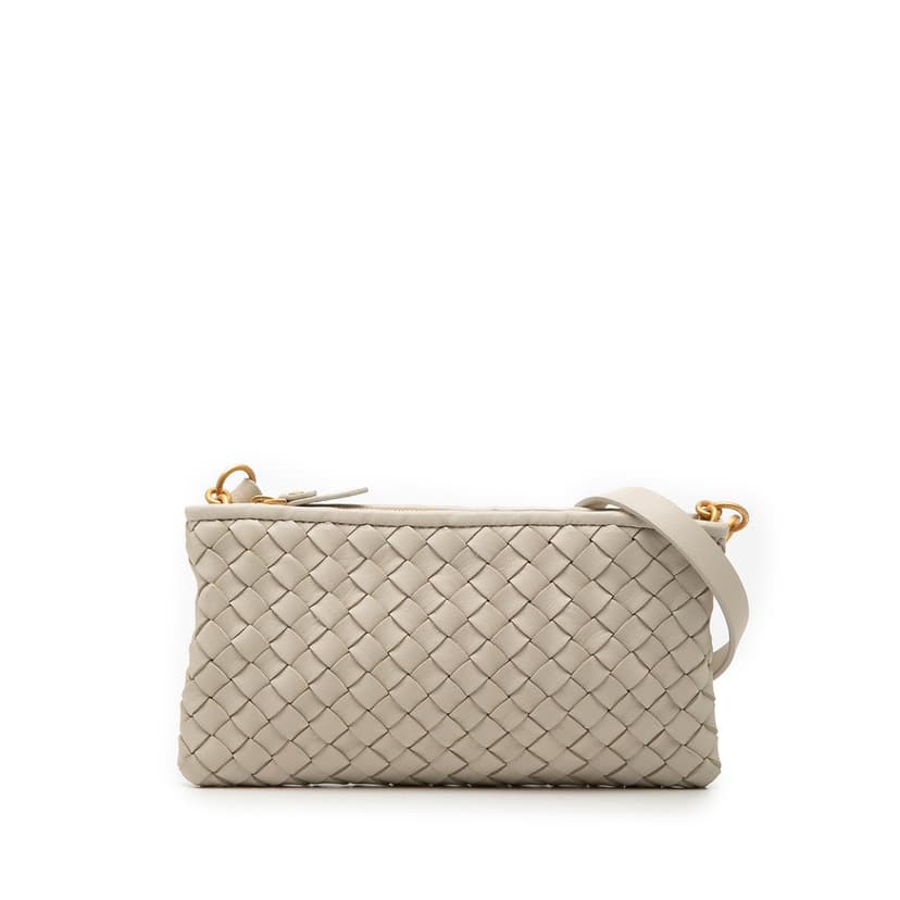 Bottega Veneta Nappa Intrecciato Pouch On Strap