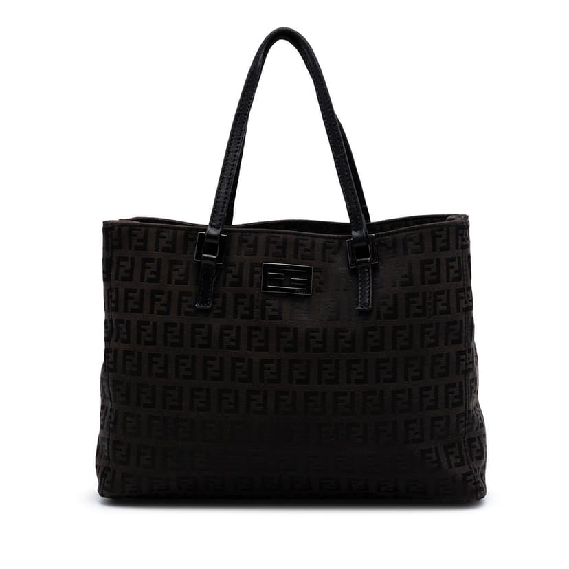 Fendi Zucchino Canvas Tote
